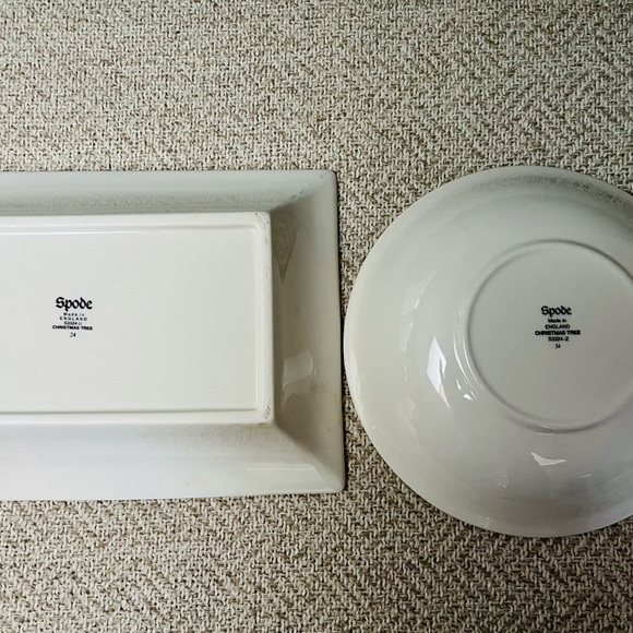 Spode Christmas Tree bowl and serving dish❣️ - Picture 6 of 7